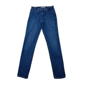 Levi's 721 High‎ Rise Skinny Jeans Women's Tag 28 Approx 27x28  Bue Denim Pants